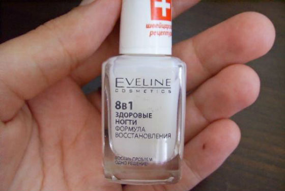 Покрытие под маникюр Eveline «8 в 1»