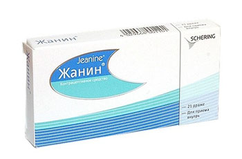 Противозачаточные таблетки Жанин, применение, побочные действия