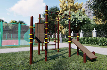 спортивно-игровая площадка