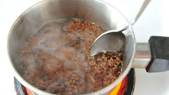 Выдержать семя в кипятке указанное в рецепте время